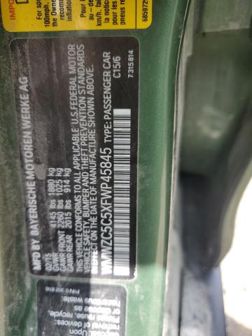 2015 MINI COOPER S C - WMWZC5C5XFWP45845