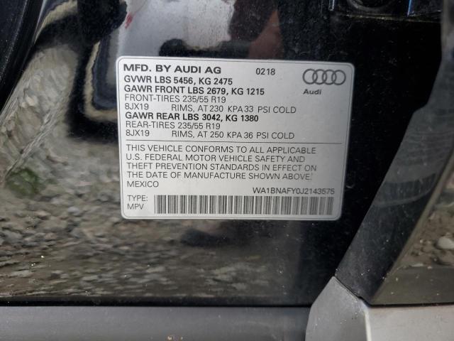 VIN WA1BNAFY0J2143575 2018 Audi Q5, Premium Plus no.13