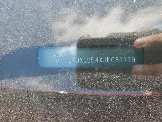 2018 TESLA MODEL X - 5YJXCBE4XJF081119