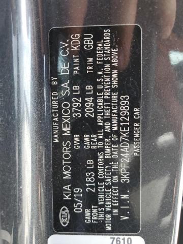 2019 KIA FORTE FE - 3KPF24AD7KE129893