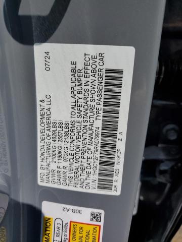2024 HONDA ACCORD HYB - 1HGCY2F79RA079974