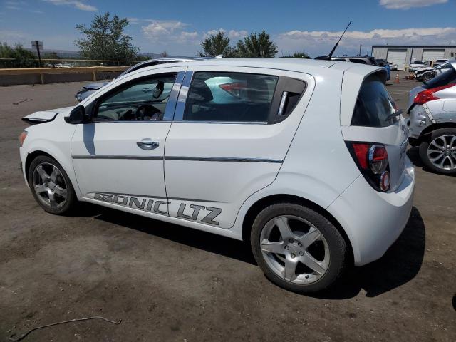 CHEVROLET SONIC LTZ 2012 white  gas 1G1JE6SH6C4224505 photo #3