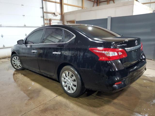 NISSAN SENTRA S 2019 black  gas 3N1AB7AP1KY376950 photo #3