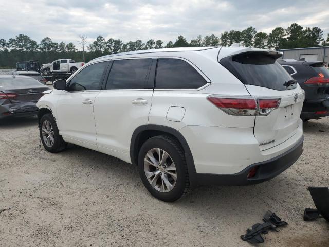 VIN 5TDJKRFH0FS212483 2015 Toyota Highlander, Xle no.2