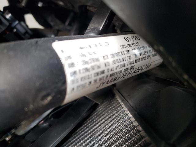 2020 YAMAHA MT07 JYARM27E4LA006760