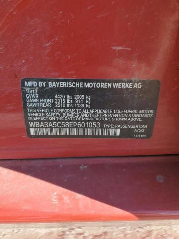 VIN WBA3A5C58EP601053 2014 BMW 3 Series, 328 I no.12