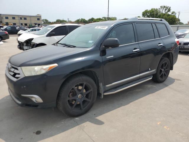 TOYOTA HIGHLANDER 2013 black 4dr spor gas 5TDDK3EH7DS237485 photo #1