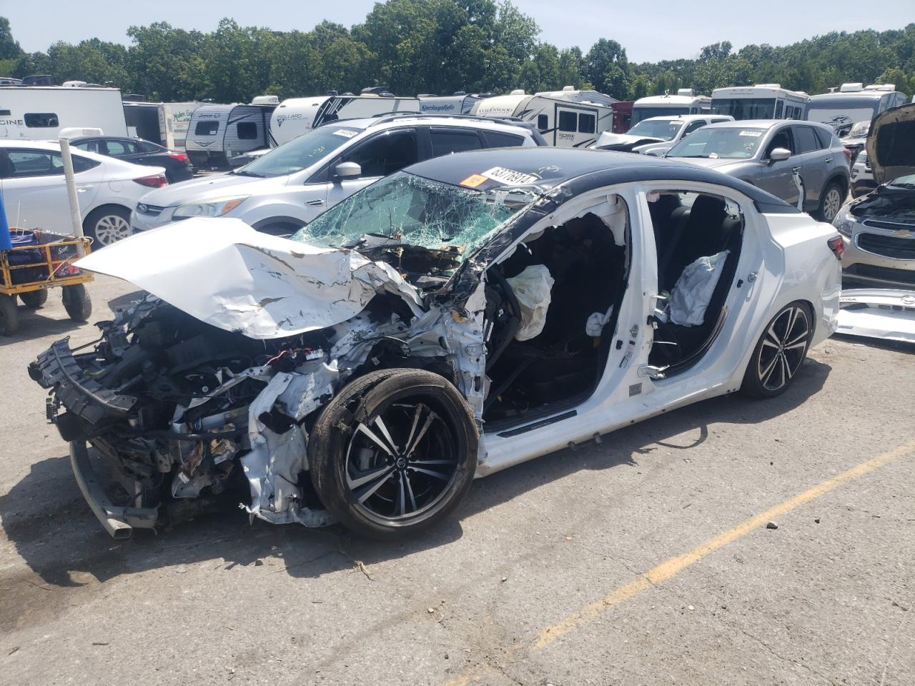 3N1AB8DV8NY271648 NISSAN SENTRA SR 2022
