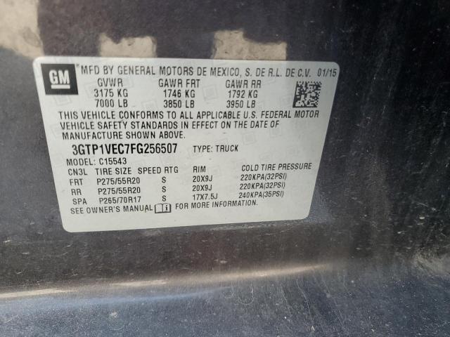 2015 GMC SIERRA C15 - 3GTP1VEC7FG256507