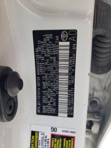 2016 TOYOTA COROLLA L - 2T1BURHE8GC497557
