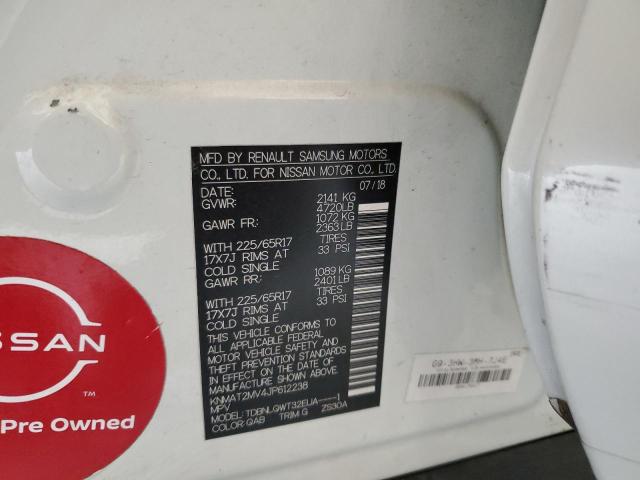 2018 NISSAN ROGUE S - KNMAT2MV4JP612238