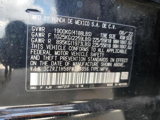 2023 HONDA HR-V SPORT - 3CZRZ1H58PM701356