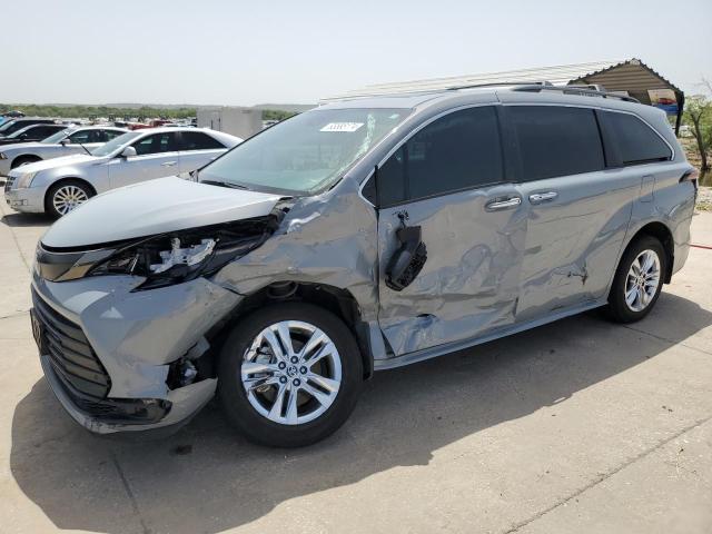 TOYOTA SIENNA XLE 2022 silver  hybrid engine 5TDASKFC4NS043062 photo #1