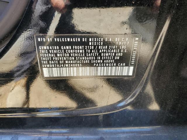 2018 VOLKSWAGEN JETTA SE - 3VWDB7AJ4JM240093