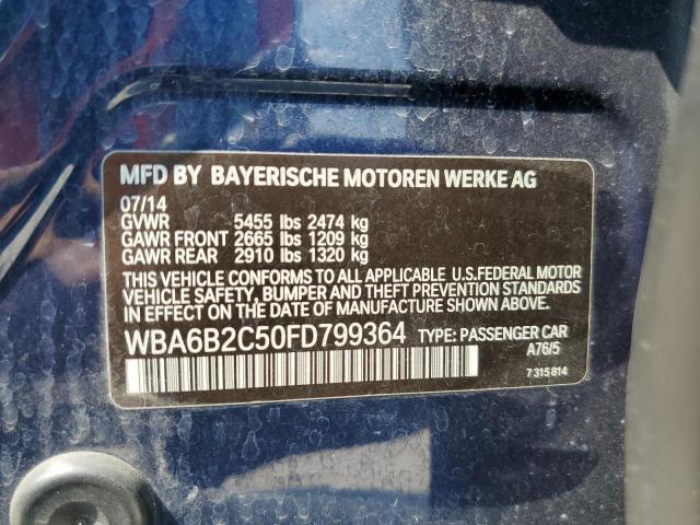 VIN WBA6B2C50FD799364 2015 BMW 6 Series, 650 I Gran... no.12