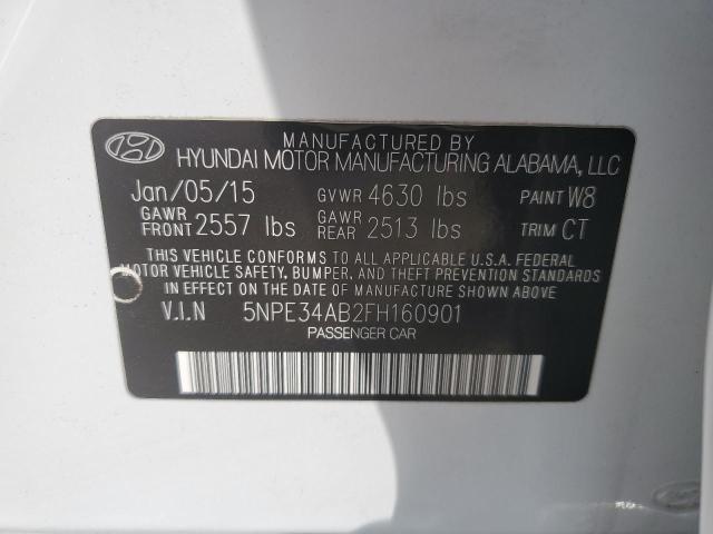 2015 HYUNDAI SONATA SPO - 5NPE34AB2FH160901