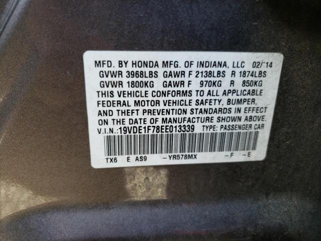 VIN 19VDE1F78EE013339 2014 Acura ILX, 20 Tech no.12