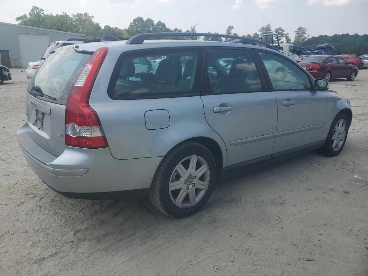 VOLVO V50 2.4I 2007 gray  gas YV1MW382172294198 photo #4