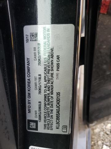 2018 CHEVROLET SPARK LS - KL8CB6SA0JC430135