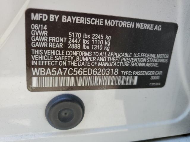 VIN WBA5A7C56ED620318 2014 BMW 5 Series, 528 XI no.12