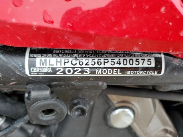2023 HONDA CBR500 RA MLHPC6256P5400575