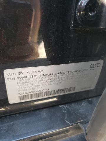 2019 AUDI A8 L WAU8DAF8XKN006143