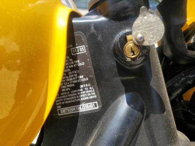 2006 TRIUMPH MOTORCYCLE BONNEVILLE - SMT920K186J256401