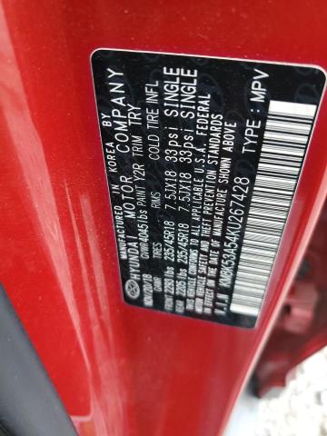 2019 HYUNDAI KONA ULTIM - KM8K53A54KU267428