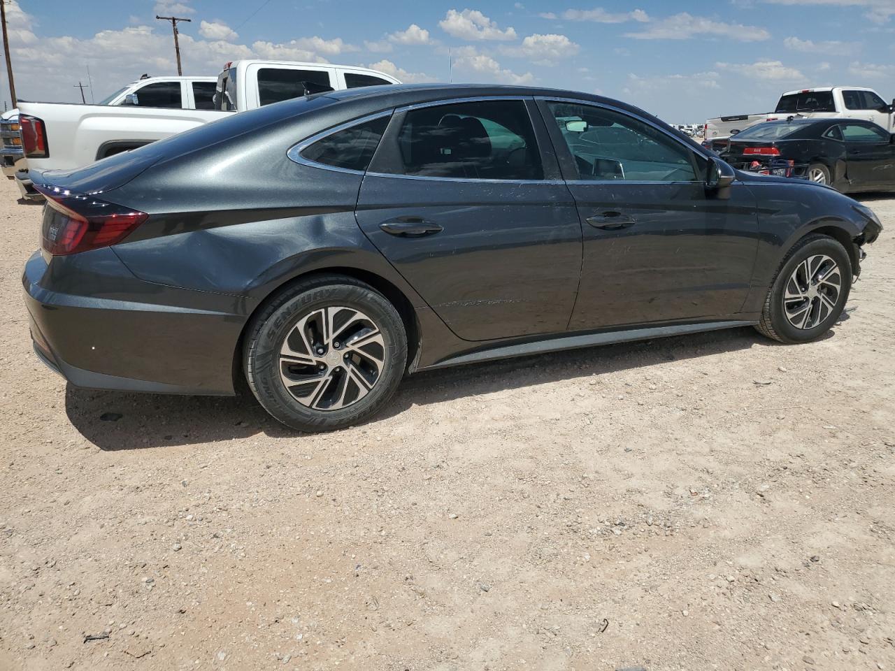 Lot #2923982903 2021 HYUNDAI SONATA HYB