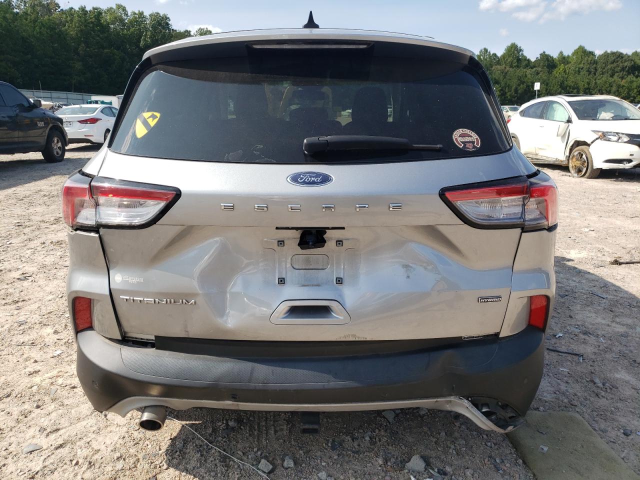 Lot #2862026662 2021 FORD ESCAPE TIT