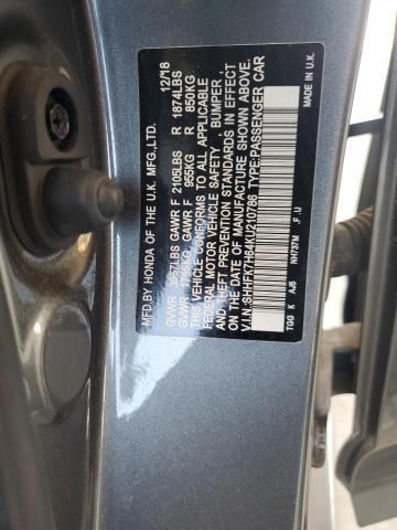 2019 HONDA CIVIC EX - SHHFK7H64KU210786