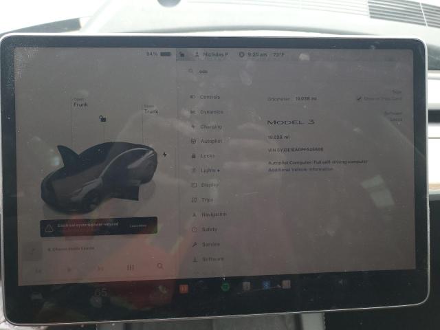 2023 TESLA MODEL 3 - 5YJ3E1EA0PF545696
