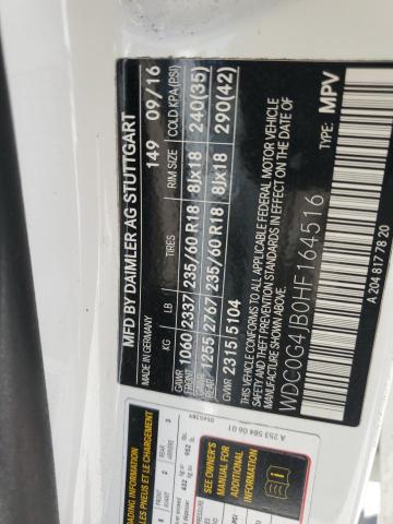 2017 MERCEDES-BENZ GLC 300 - WDC0G4JB0HF164516