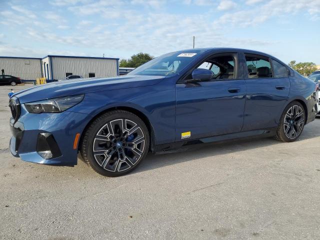 BMW I5 EDRIVE 2024 blue  electric WBY33FK00RCR76973 photo #1