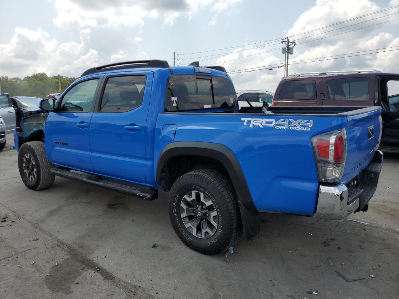 Lot #2976971729 2021 TOYOTA TACOMA DOU