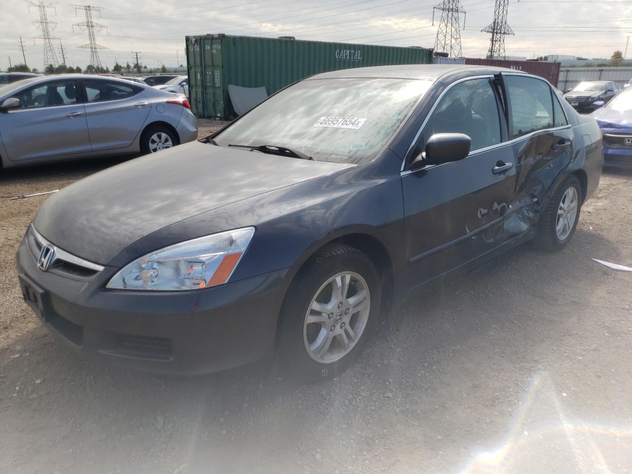 Lot #2791067361 2007 HONDA ACCORD SE