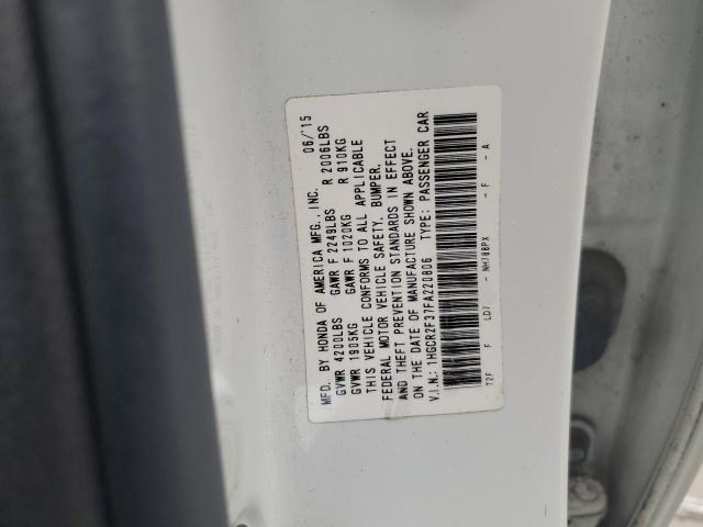 2015 HONDA ACCORD LX 1HGCR2F37FA220806  66939594