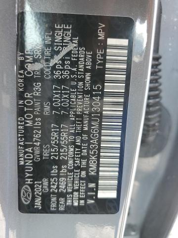 2021 HYUNDAI KONA ULTIM - KM8K53AG6MU130415