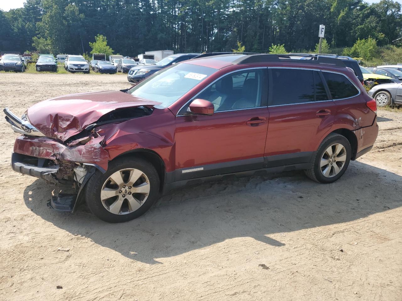 Lot #2821028156 2012 SUBARU OUTBACK 2.