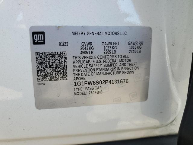 2023 CHEVROLET BOLT EV 1L 1G1FW6S02P4131676  68942494