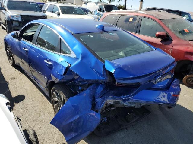 HONDA INSIGHT TO 2019 blue  hybrid engine 19XZE4F92KE023196 photo #3