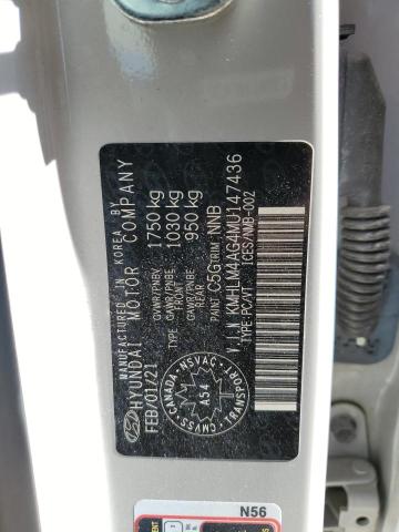 2021 HYUNDAI ELANTRA SE - KMHLM4AG4MU147436