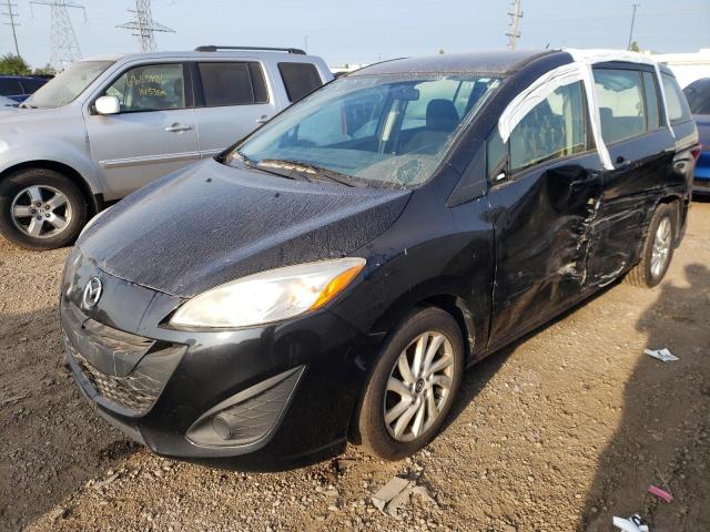 MAZDA 5 2013 black station gas JM1CW2BL4D0153551 photo #1