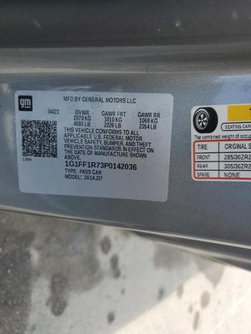 2023 CHEVROLET CAMARO LT1 - 1G1FF1R73P0142036
