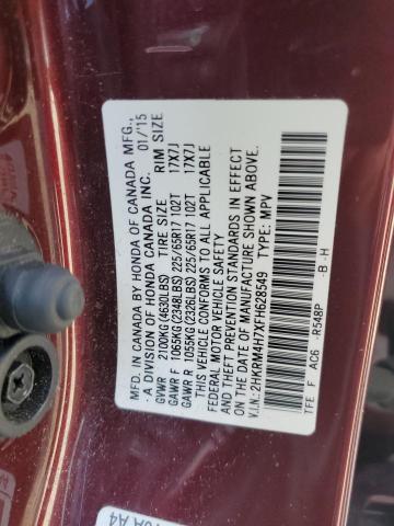 2015 HONDA CR-V EXL - 2HKRM4H7XFH628549