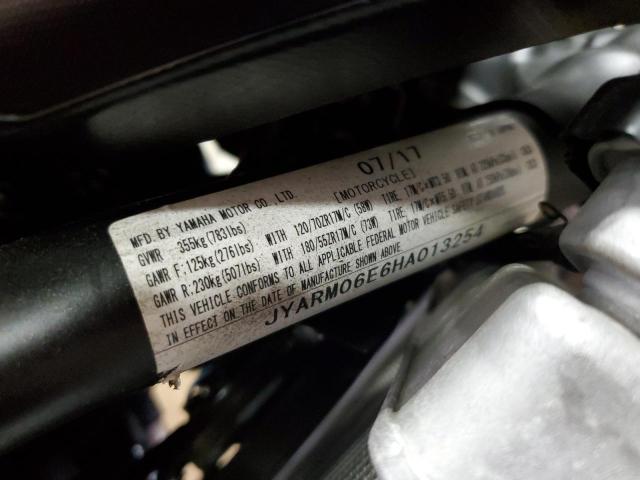 2017 YAMAHA FZ07 JYARM06E6HA013254