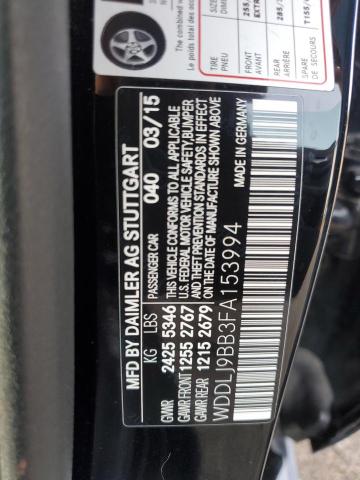 2015 MERCEDES-BENZ CLS 550 4M - WDDLJ9BB3FA153994