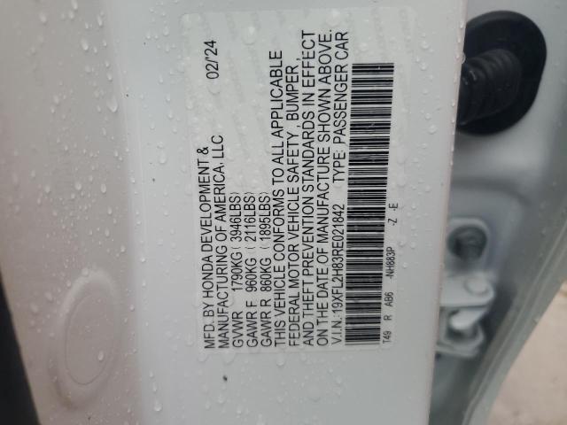 2024 HONDA CIVIC SPOR - 19XFL2H83RE021842