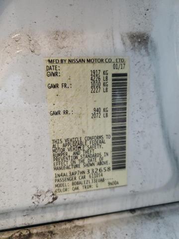 2017 NISSAN ALTIMA 2.5 - 1N4AL3AP7HN332658