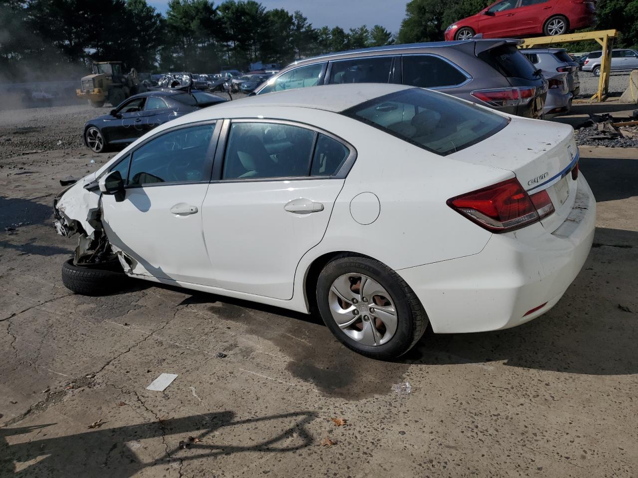 Lot #2928466791 2015 HONDA CIVIC LX